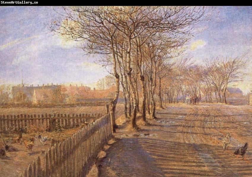 Theodor Esbern Philipsen A Lane at Kastrup